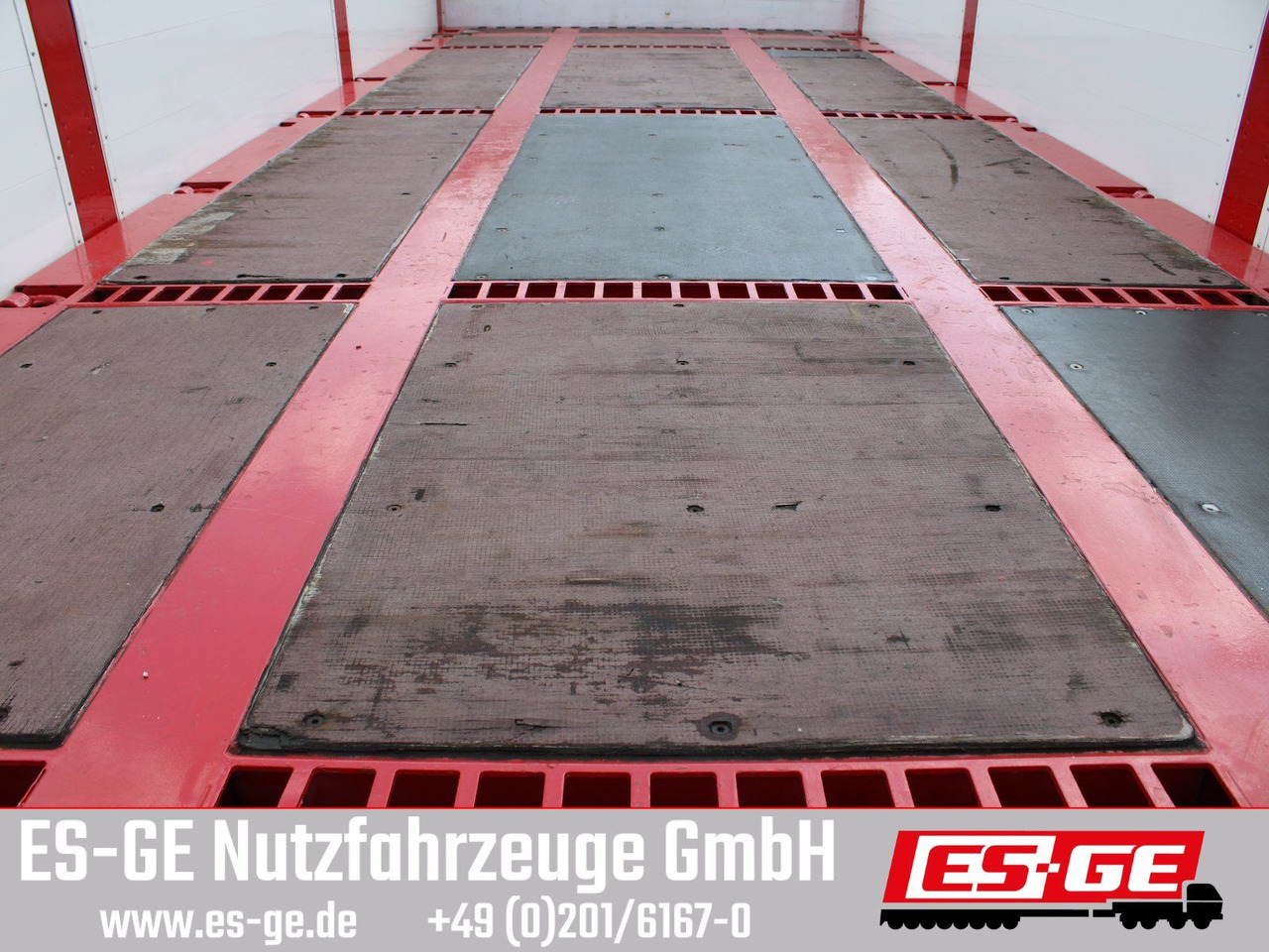 Bortu piekabe/ Platforma ES-GE Tandemanhänger - Containerverr.: foto 10