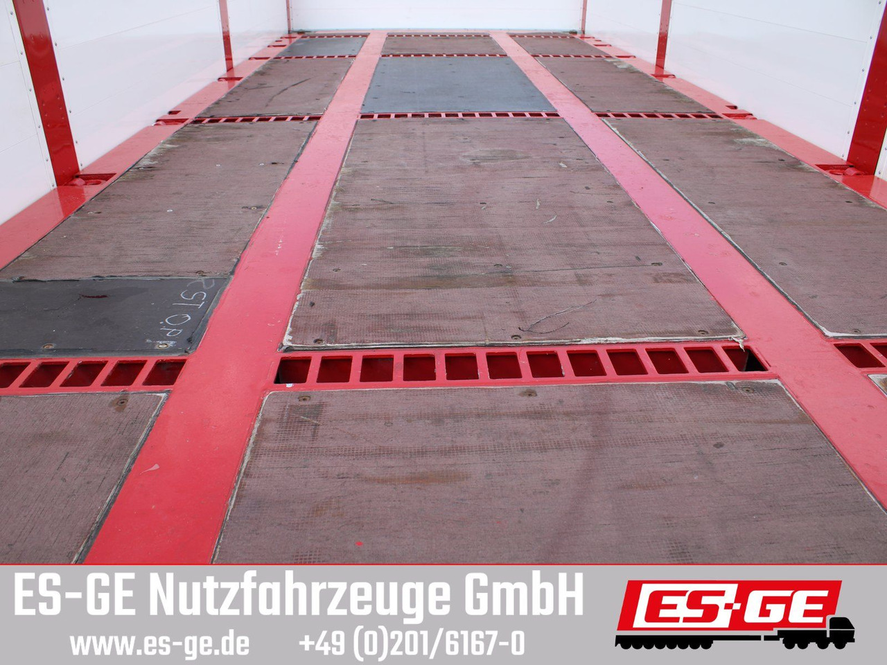 Bortu piekabe/ Platforma ES-GE Tandemanhänger - Containerverr.: foto 9