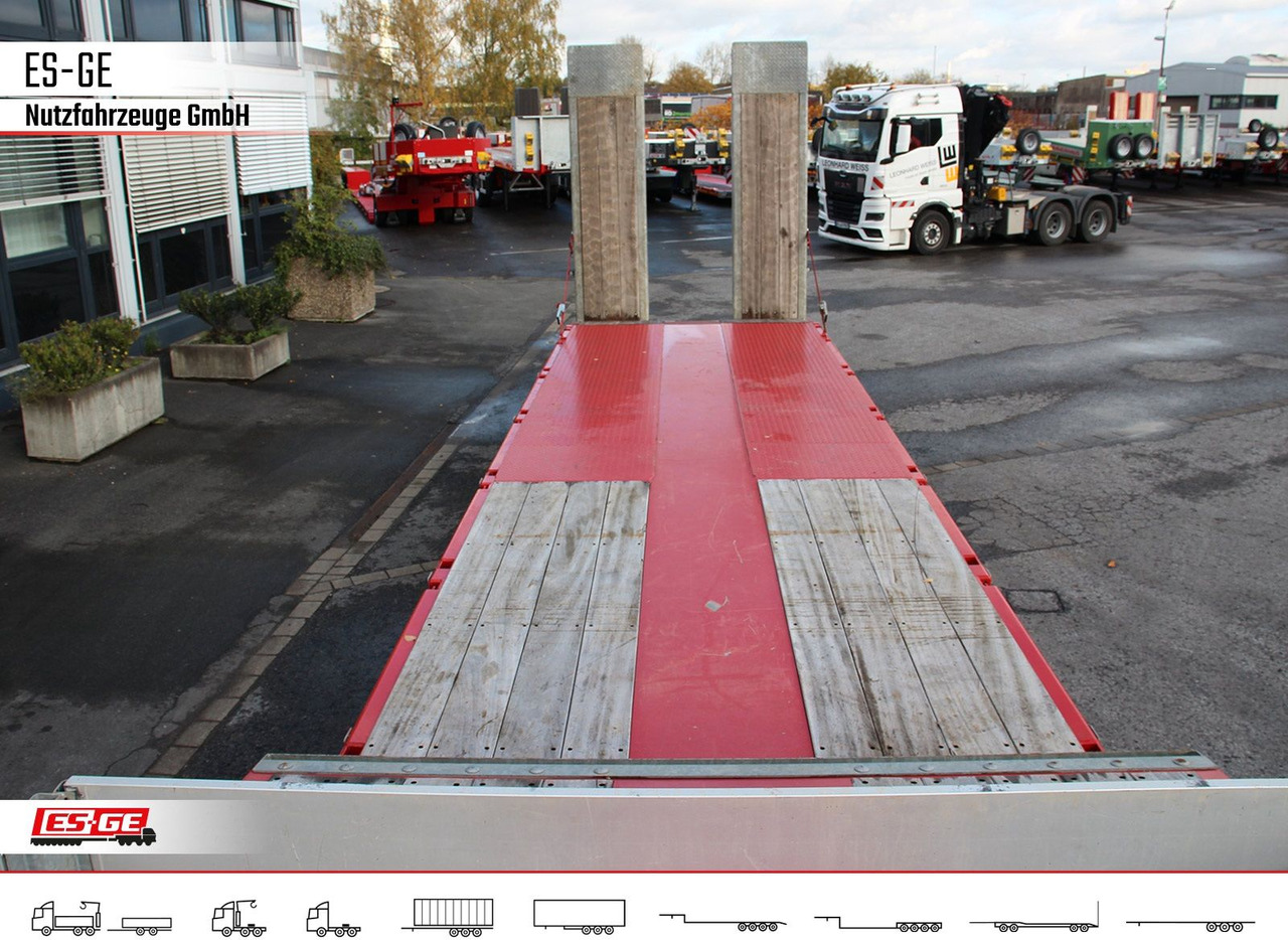 Faymonville MAX Trailer MAX100 Semi-Tieflader 1tlg. Rampen - Puspiekabe zema profila platforma: foto 4 Faymonville MAX Trailer MAX100 Semi-Tieflader 1tlg. Rampen - Puspiekabe zema profila platforma: foto 4