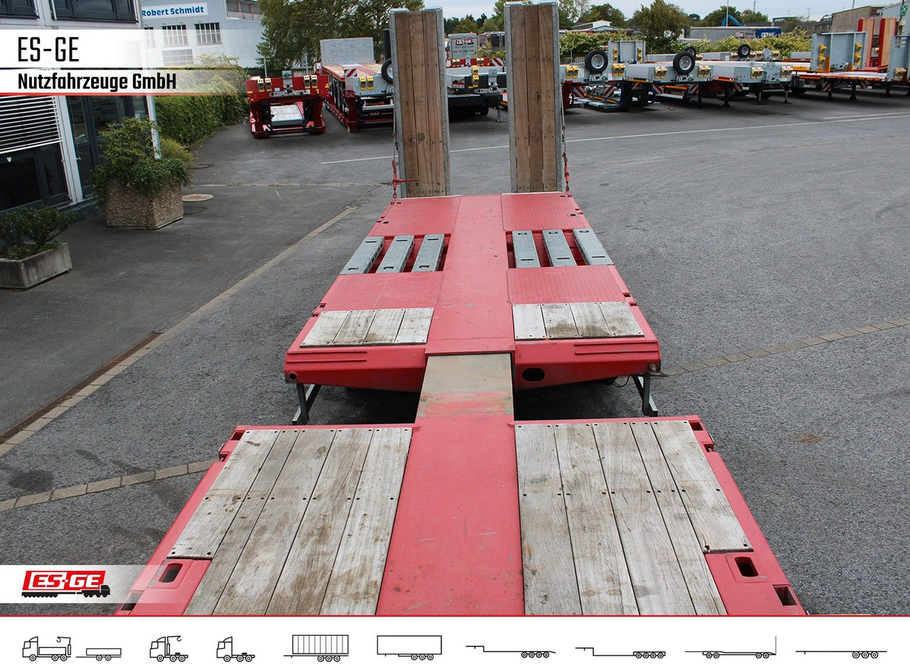 Faymonville MAX Trailer MAX100 Semi-Tieflader Radmulden - Puspiekabe zema profila platforma: foto 5 Faymonville MAX Trailer MAX100 Semi-Tieflader Radmulden - Puspiekabe zema profila platforma: foto 5