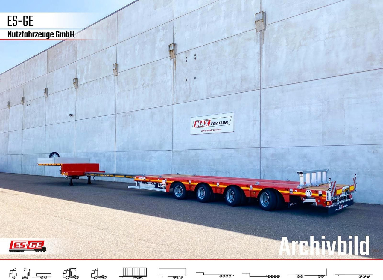 Faymonville MAX Trailer MAX110 Semi-Tieflader Faymonville MAX Trailer MAX110 Semi-Tieflader - Puspiekabe zema profila platforma: foto 1 Faymonville MAX Trailer MAX110 Semi-Tieflader Faymonville MAX Trailer MAX110 Semi-Tieflader - Puspiekabe zema profila platforma: foto 1