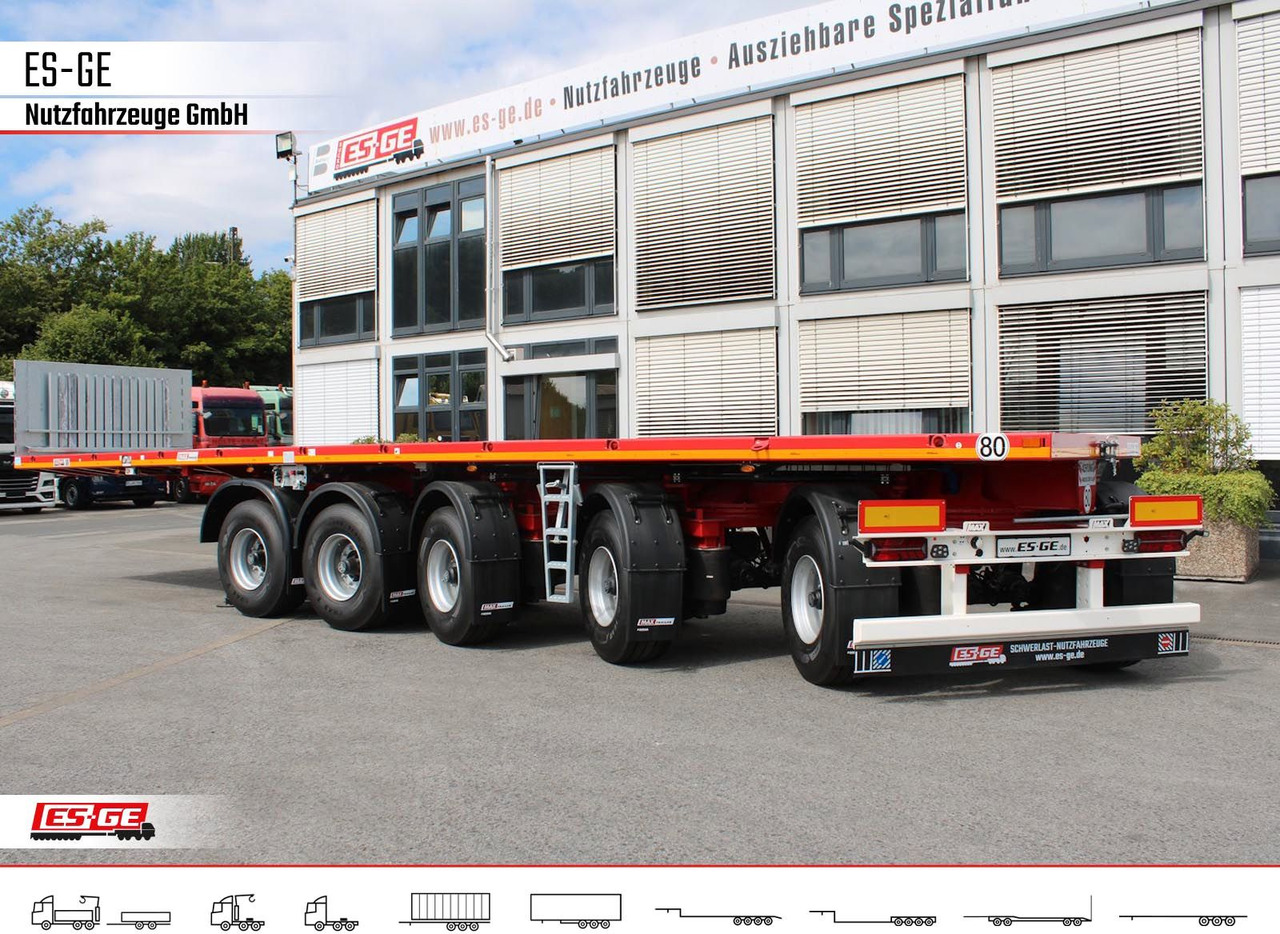 Faymonville MAX Trailer MAX410 Ballastauflieger - Bortu puspiekabe/ Platforma: foto 1 Faymonville MAX Trailer MAX410 Ballastauflieger - Bortu puspiekabe/ Platforma: foto 1