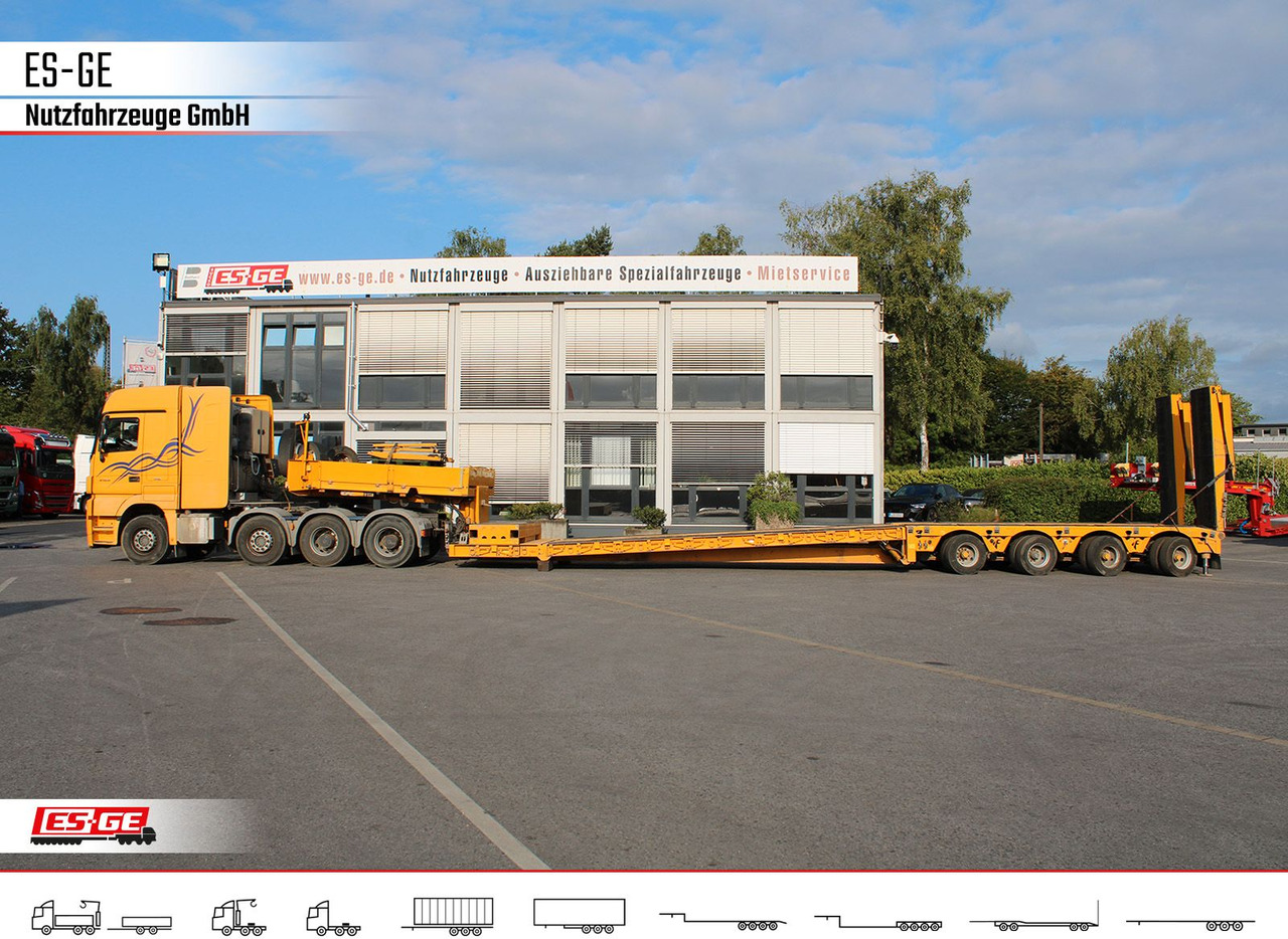 Faymonville Megamax Tiefbett 4x10 t - Puspiekabe zema profila platforma: foto 5 Faymonville Megamax Tiefbett 4x10 t - Puspiekabe zema profila platforma: foto 5