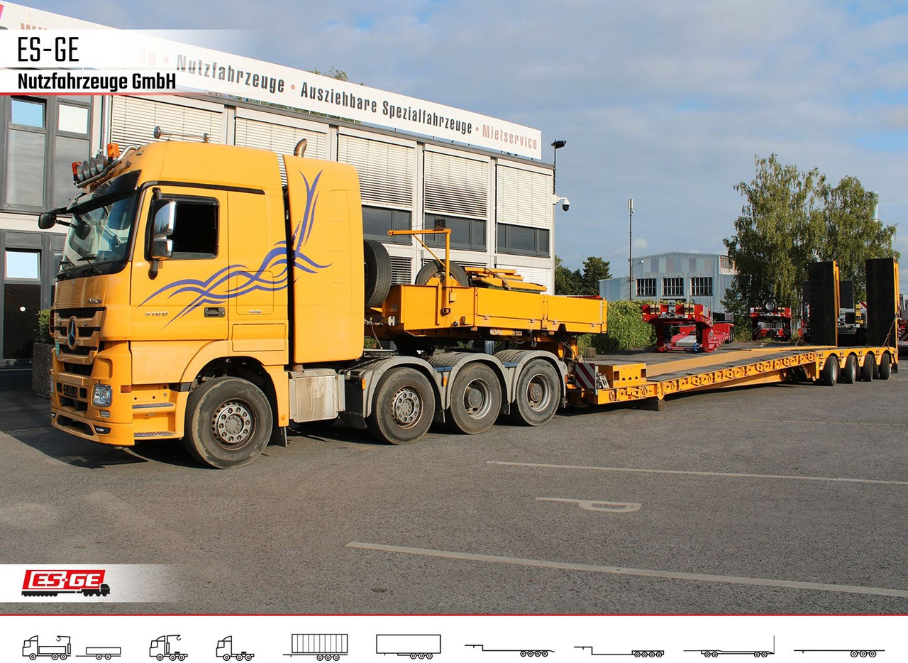 Faymonville Megamax Tiefbett 4x10 t - Puspiekabe zema profila platforma: foto 2 Faymonville Megamax Tiefbett 4x10 t - Puspiekabe zema profila platforma: foto 2