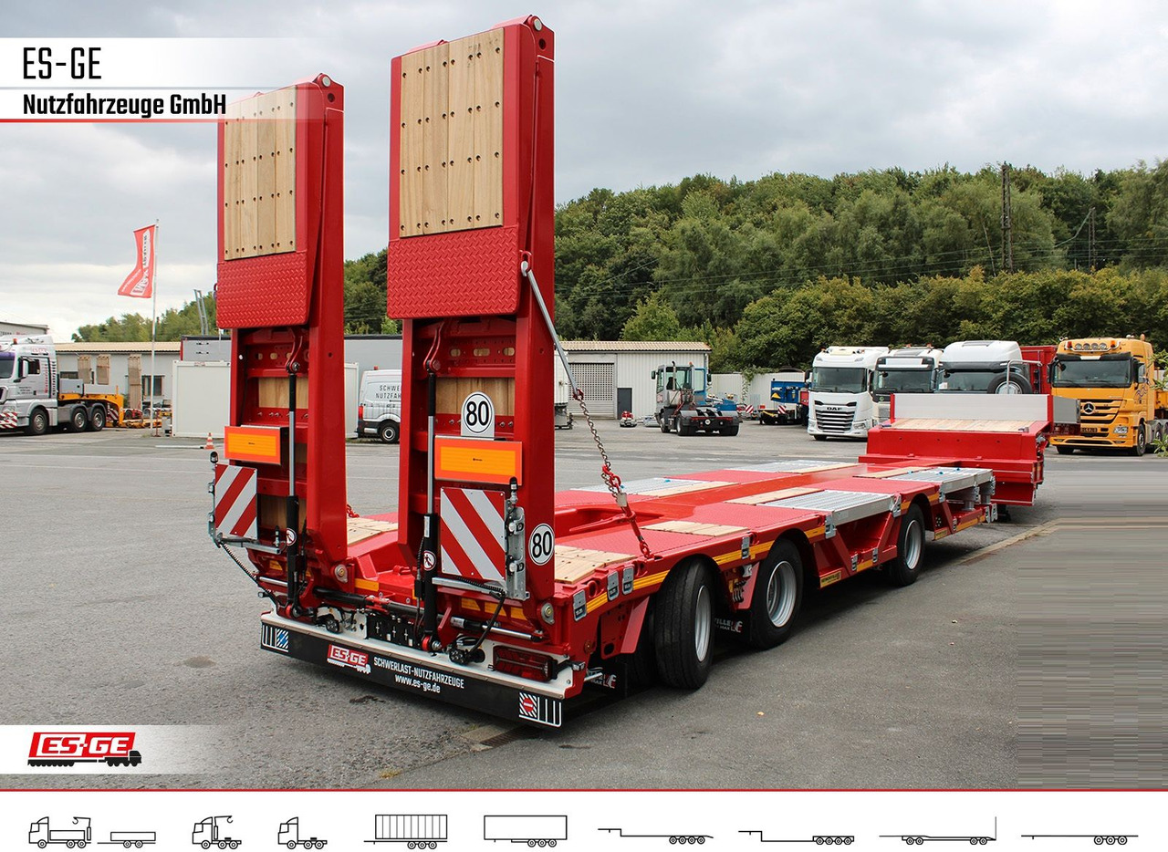 Faymonville Multimax Satteltieflader (1+2) - nachlaufgelenkt - Puspiekabe zema profila platforma: foto 3 Faymonville Multimax Satteltieflader (1+2) - nachlaufgelenkt - Puspiekabe zema profila platforma: foto 3