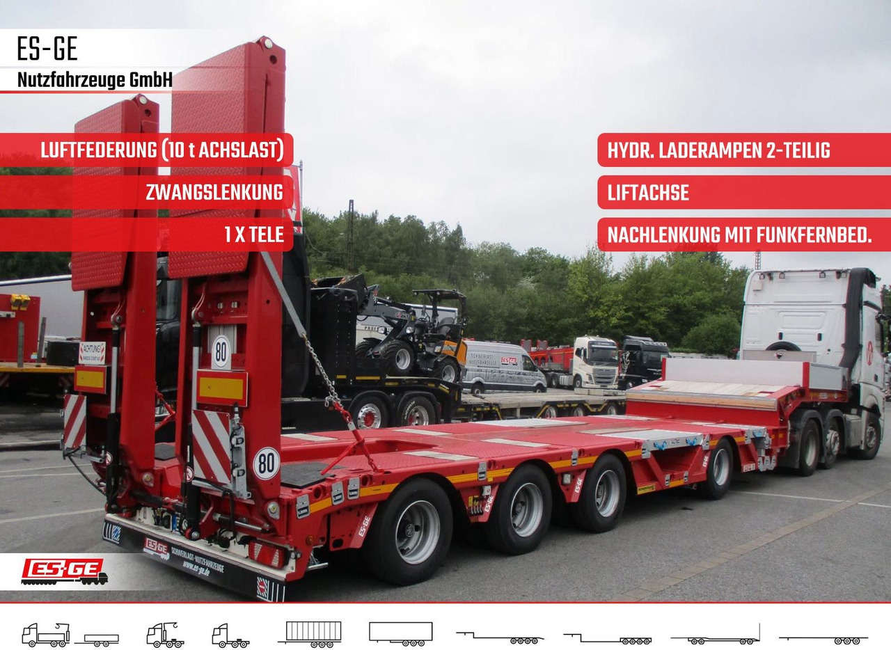 Faymonville Multimax Satteltieflader (1+3) - hydr. gelenkt - Puspiekabe zema profila platforma: foto 1 Faymonville Multimax Satteltieflader (1+3) - hydr. gelenkt - Puspiekabe zema profila platforma: foto 1