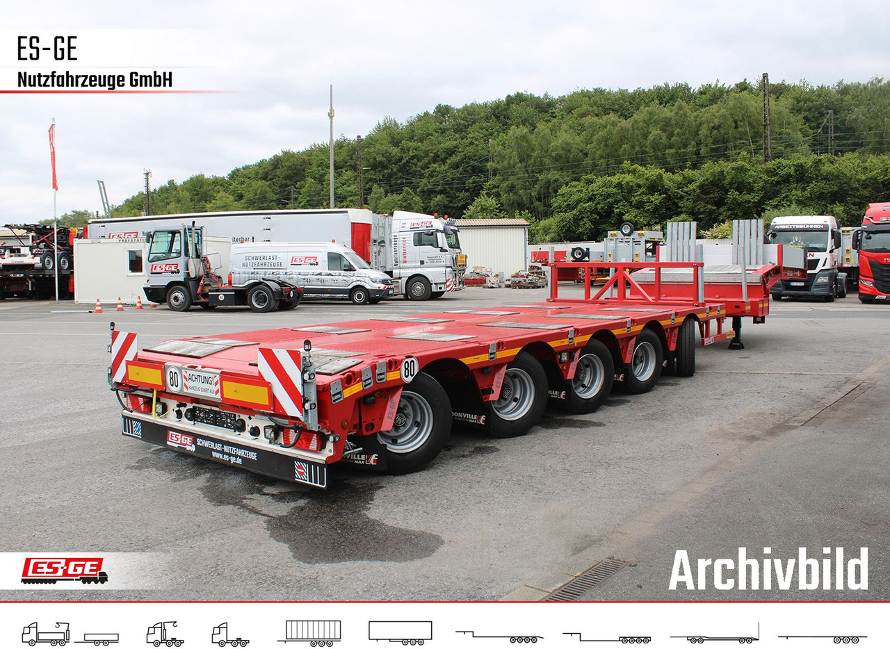 Faymonville Multimax Satteltieflader - hydr. gelenkt - Puspiekabe zema profila platforma: foto 3 Faymonville Multimax Satteltieflader - hydr. gelenkt - Puspiekabe zema profila platforma: foto 3