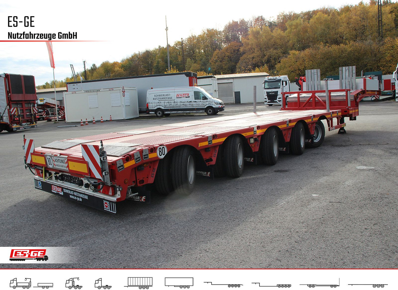 Faymonville Multimax Satteltieflader - hydr. gelenkt - Puspiekabe zema profila platforma: foto 3 Faymonville Multimax Satteltieflader - hydr. gelenkt - Puspiekabe zema profila platforma: foto 3