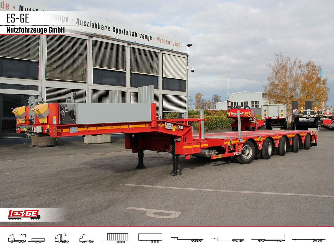 Faymonville Multimax Satteltieflader - hydr. gelenkt - Puspiekabe zema profila platforma: foto 2 Faymonville Multimax Satteltieflader - hydr. gelenkt - Puspiekabe zema profila platforma: foto 2