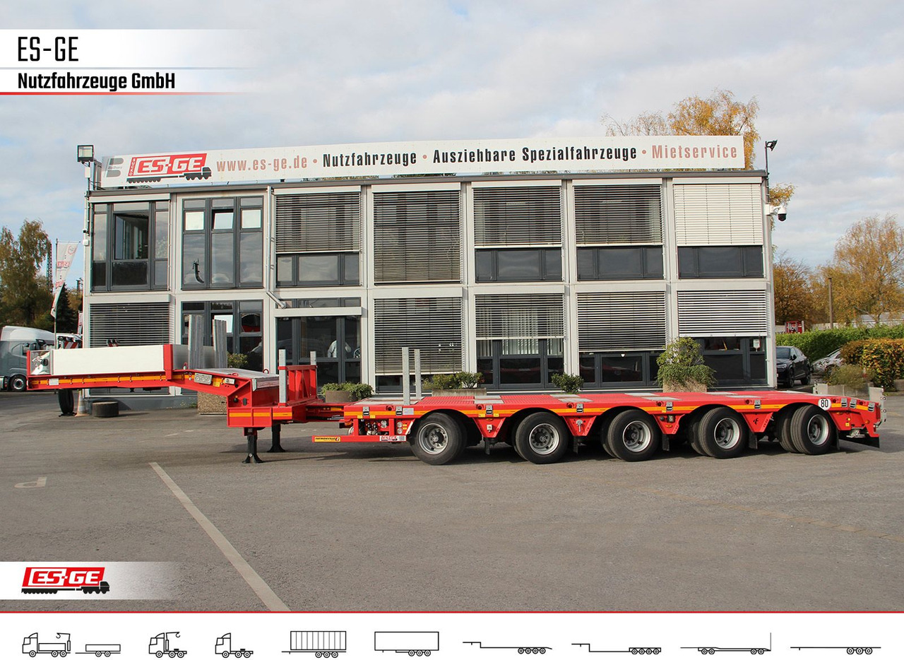 Faymonville Multimax Satteltieflader - hydr. gelenkt - Puspiekabe zema profila platforma: foto 5 Faymonville Multimax Satteltieflader - hydr. gelenkt - Puspiekabe zema profila platforma: foto 5