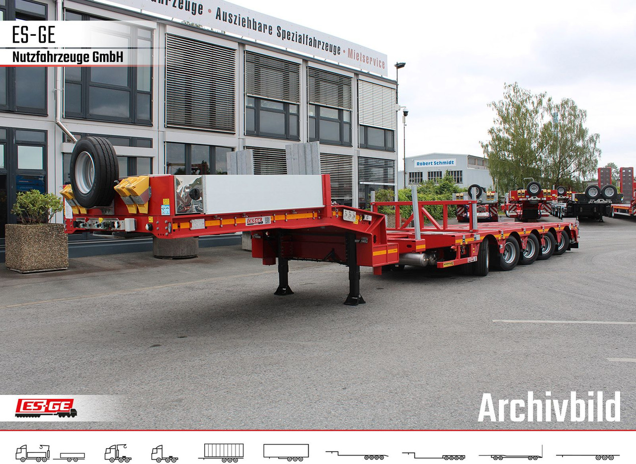 Faymonville Multimax Satteltieflader - hydr. gelenkt - Puspiekabe zema profila platforma: foto 2 Faymonville Multimax Satteltieflader - hydr. gelenkt - Puspiekabe zema profila platforma: foto 2