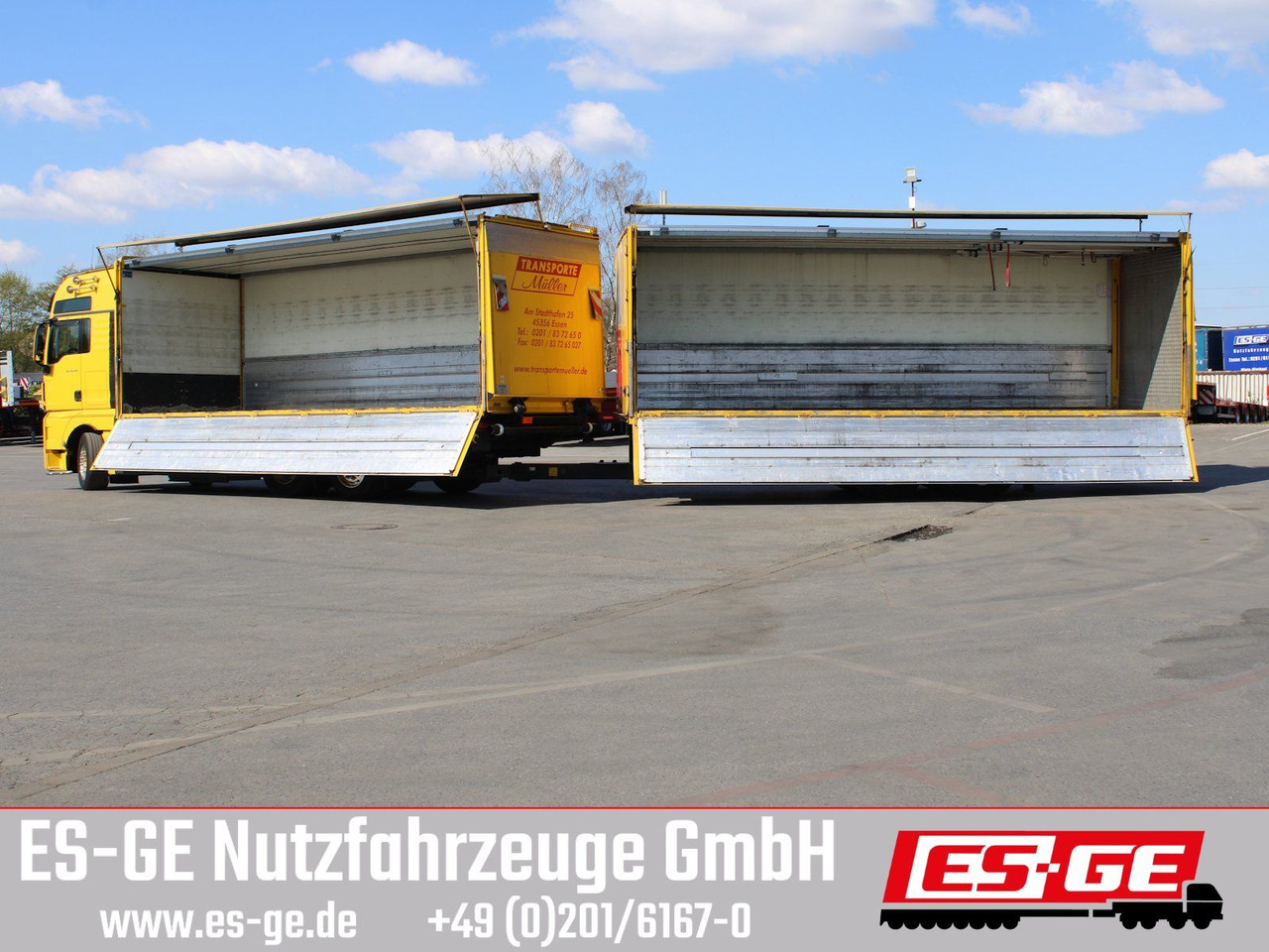 MAN 6x2 LKW mit Tandemanhänger - Kravas automašīna dzērienu pārvadāšanai: foto 1 MAN 6x2 LKW mit Tandemanhänger - Kravas automašīna dzērienu pārvadāšanai: foto 1