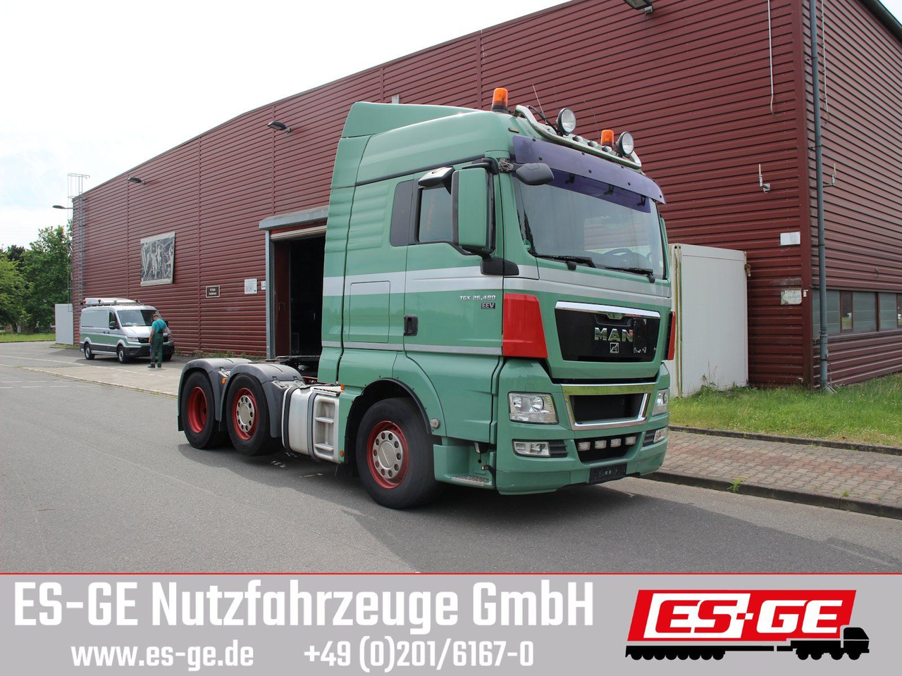 MAN TGX 26480 6x2/4 BLS - Vilcējs: foto 1 MAN TGX 26480 6x2/4 BLS - Vilcējs: foto 1