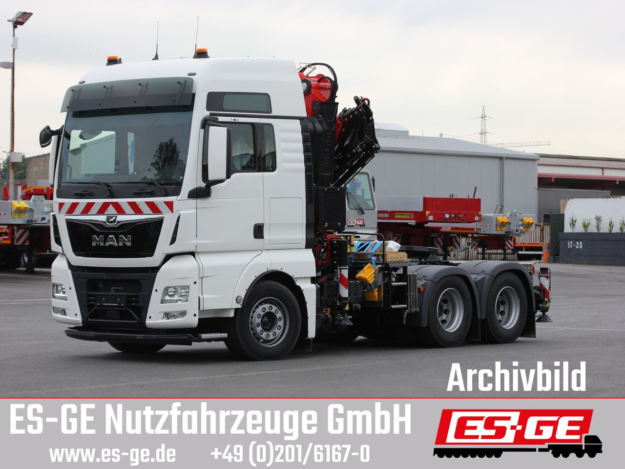 MAN TGX 33.540 6x4 BL SA mit Fassi F545RA.2.26 - Vilcējs: foto 3 MAN TGX 33.540 6x4 BL SA mit Fassi F545RA.2.26 - Vilcējs: foto 3
