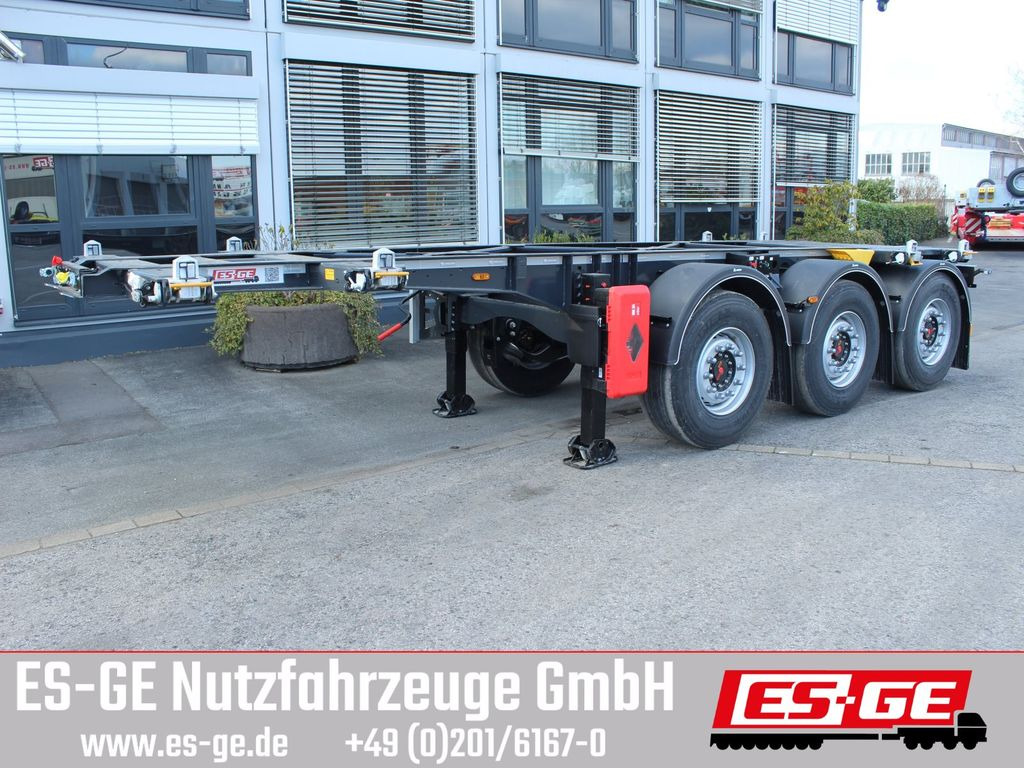 Wielton Containerchassis 20ft - Puspiekabe noņemamā virsbūve/ Konteineru vedējs: foto 2 Wielton Containerchassis 20ft - Puspiekabe noņemamā virsbūve/ Konteineru vedējs: foto 2