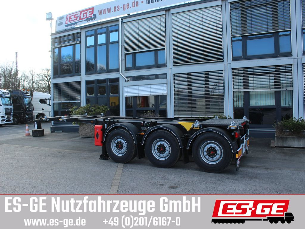 Wielton Containerchassis 20ft - Puspiekabe noņemamā virsbūve/ Konteineru vedējs: foto 1 Wielton Containerchassis 20ft - Puspiekabe noņemamā virsbūve/ Konteineru vedējs: foto 1