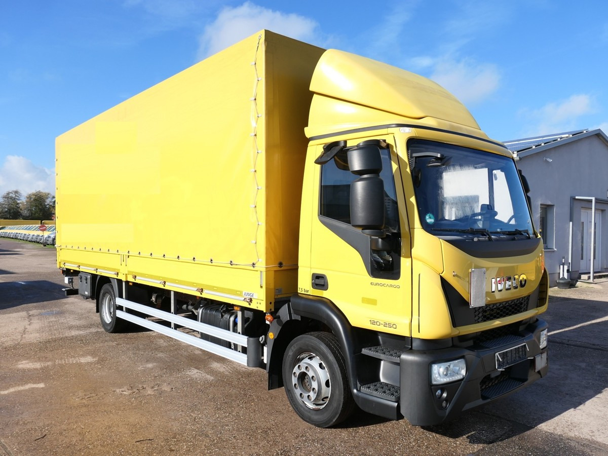 IVECO EuroCargo ML 120 E 25 EURO-6 AHK LBW 3-SITZER Co - Kravas automašīna ar tentu: foto 2 IVECO EuroCargo ML 120 E 25 EURO-6 AHK LBW 3-SITZER Co - Kravas automašīna ar tentu: foto 2