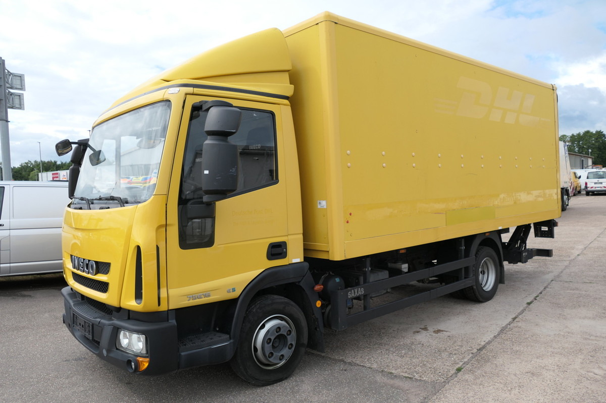 IVECO EuroCargo ML 75 E 16 P LBW LUFT AUTOMATIK COC EU - Furgons ar slēgtā virsbūve: foto 1 IVECO EuroCargo ML 75 E 16 P LBW LUFT AUTOMATIK COC EU - Furgons ar slēgtā virsbūve: foto 1