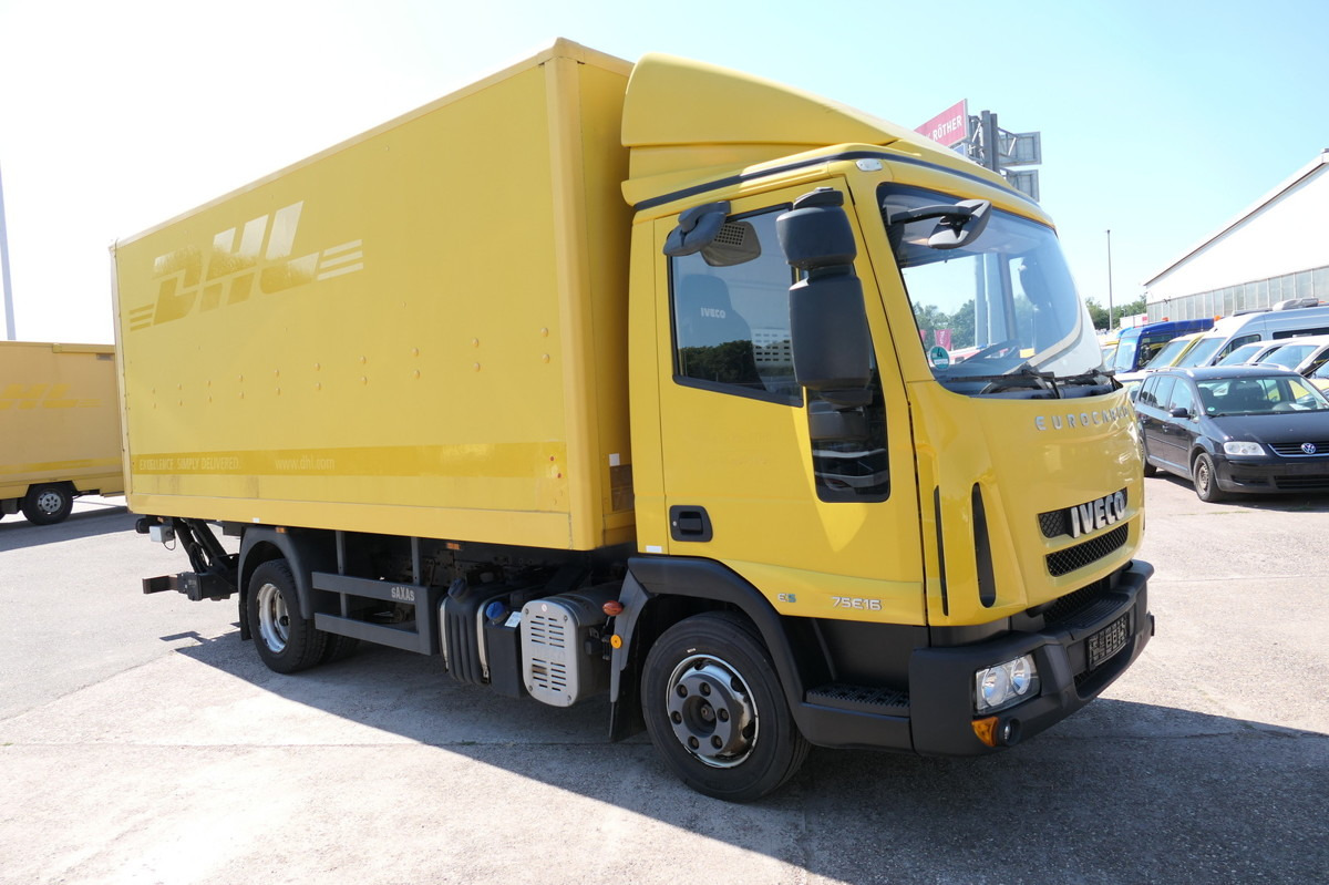 IVECO EuroCargo ML 75 E 16 P LBW LUFT AUTOMATIK COC EU - Furgons ar slēgtā virsbūve: foto 2 IVECO EuroCargo ML 75 E 16 P LBW LUFT AUTOMATIK COC EU - Furgons ar slēgtā virsbūve: foto 2