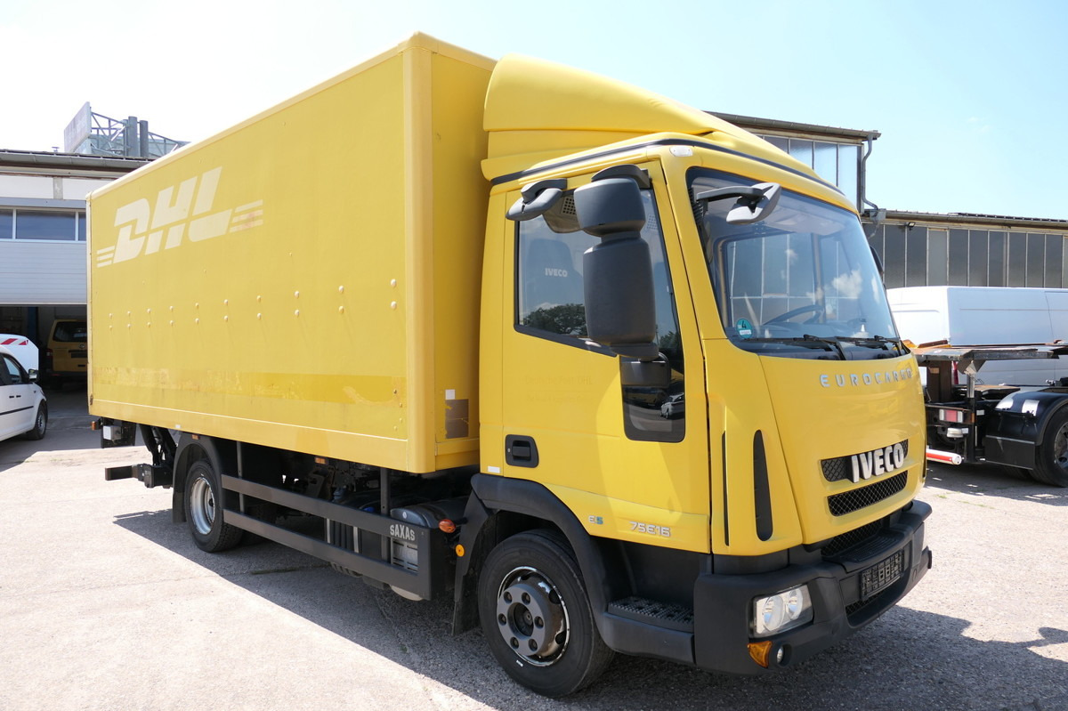 IVECO EuroCargo ML 75 E 16 P LBW LUFT AUTOMATIK COC EU - Furgons ar slēgtā virsbūve: foto 1 IVECO EuroCargo ML 75 E 16 P LBW LUFT AUTOMATIK COC EU - Furgons ar slēgtā virsbūve: foto 1