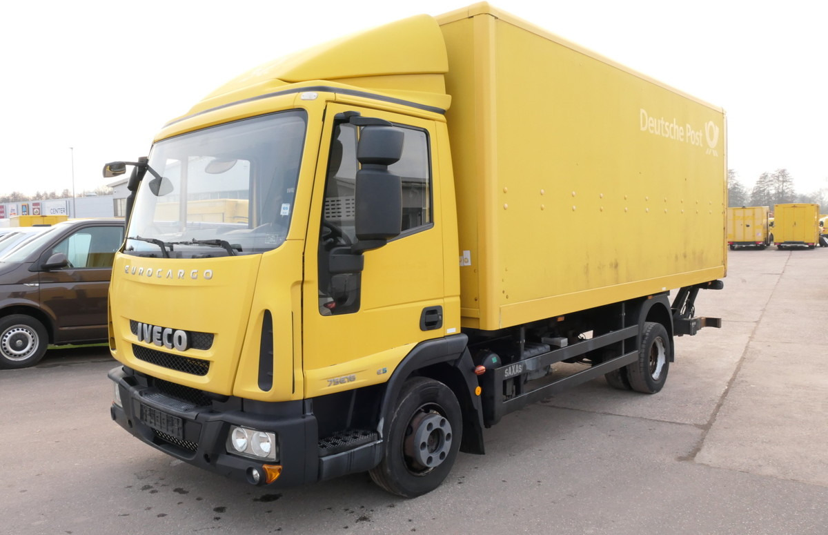 IVECO EuroCargo ML 75 E 16 P LBW LUFT AUTOMATIK COC EU - Furgons ar slēgtā virsbūve: foto 1 IVECO EuroCargo ML 75 E 16 P LBW LUFT AUTOMATIK COC EU - Furgons ar slēgtā virsbūve: foto 1