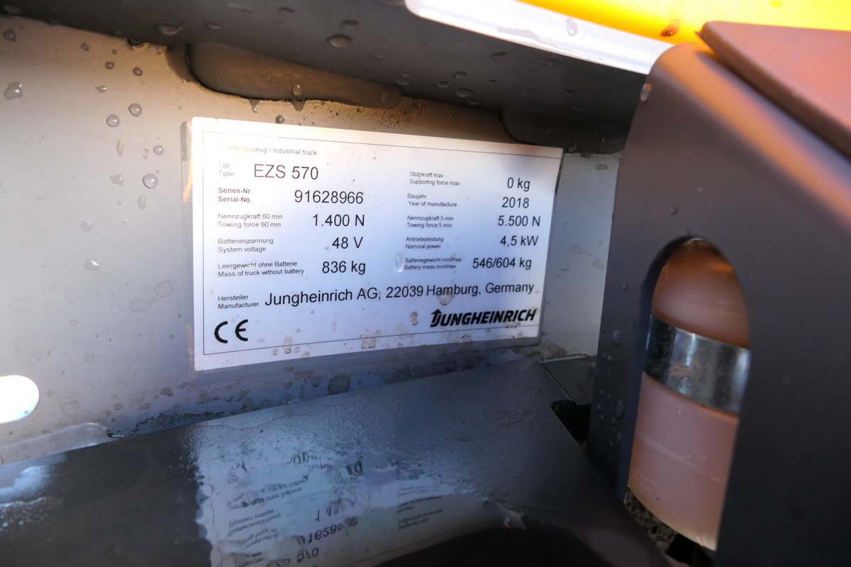 Noliktavas vilcējs JUNGHEINRICH EZS 570 Schlepper: foto 12