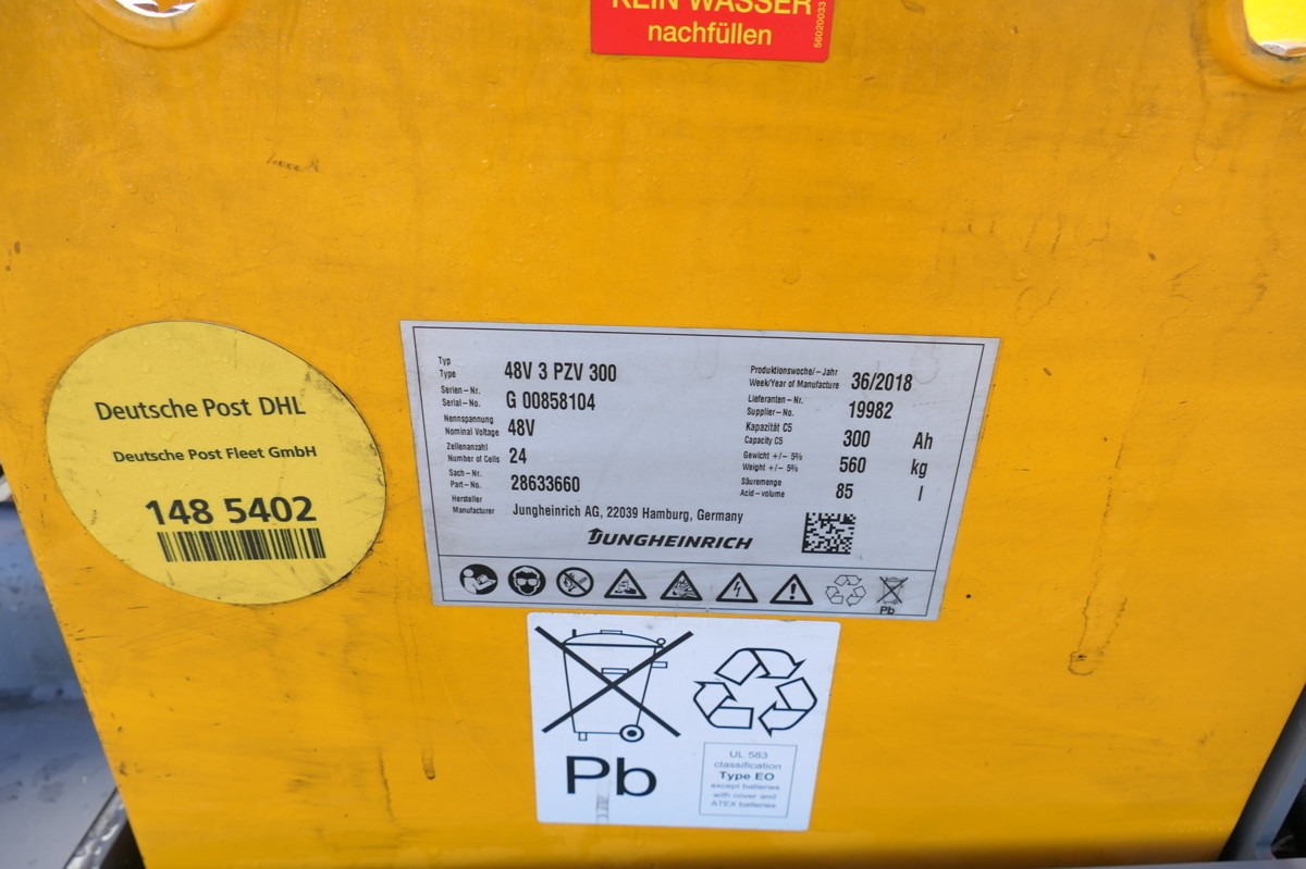 Noliktavas vilcējs JUNGHEINRICH EZS 570 Schlepper: foto 11