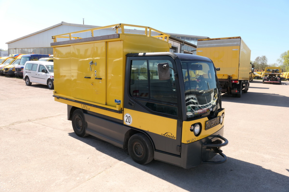 LINDE W20 Schlepper Tractive Batterie 11/2020 - Noliktavas vilcējs: foto 3 LINDE W20 Schlepper Tractive Batterie 11/2020 - Noliktavas vilcējs: foto 3
