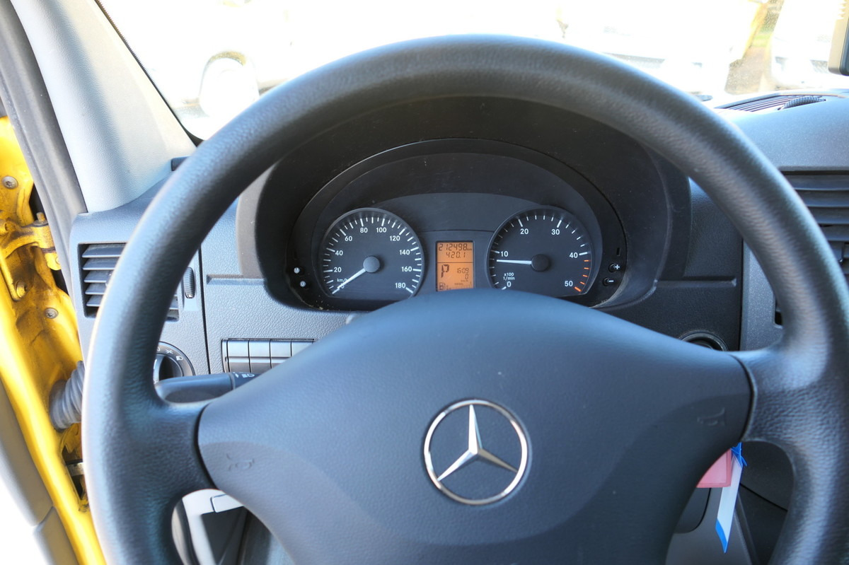 Furgons ar slēgtā virsbūve MERCEDES-BENZ SPRINTER 310 CDI MAXI EURO-5 KOFFER REGALE KAMER: foto 13