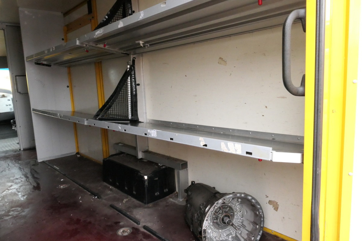 Furgons ar slēgtā virsbūve MERCEDES-BENZ SPRINTER 310 CDI MAXI EURO-5 KOFFER REGALE KAMER: foto 6