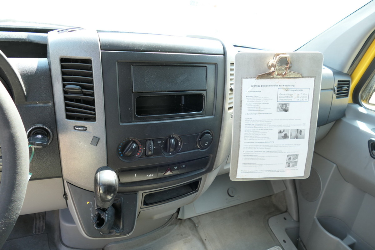 Furgons ar slēgtā virsbūve MERCEDES-BENZ SPRINTER 310 CDI MAXI EURO-5 KOFFER REGALE KAMER: foto 12