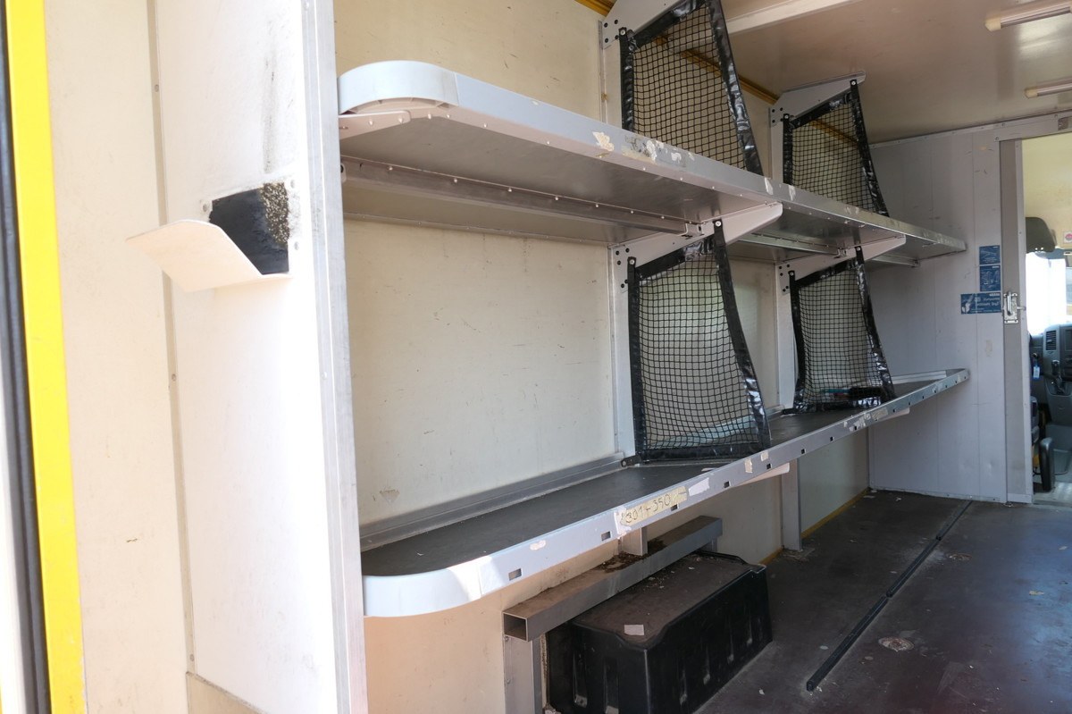 Furgons ar slēgtā virsbūve MERCEDES-BENZ SPRINTER 310 CDI MAXI EURO-5 KOFFER REGALE KAMER: foto 8