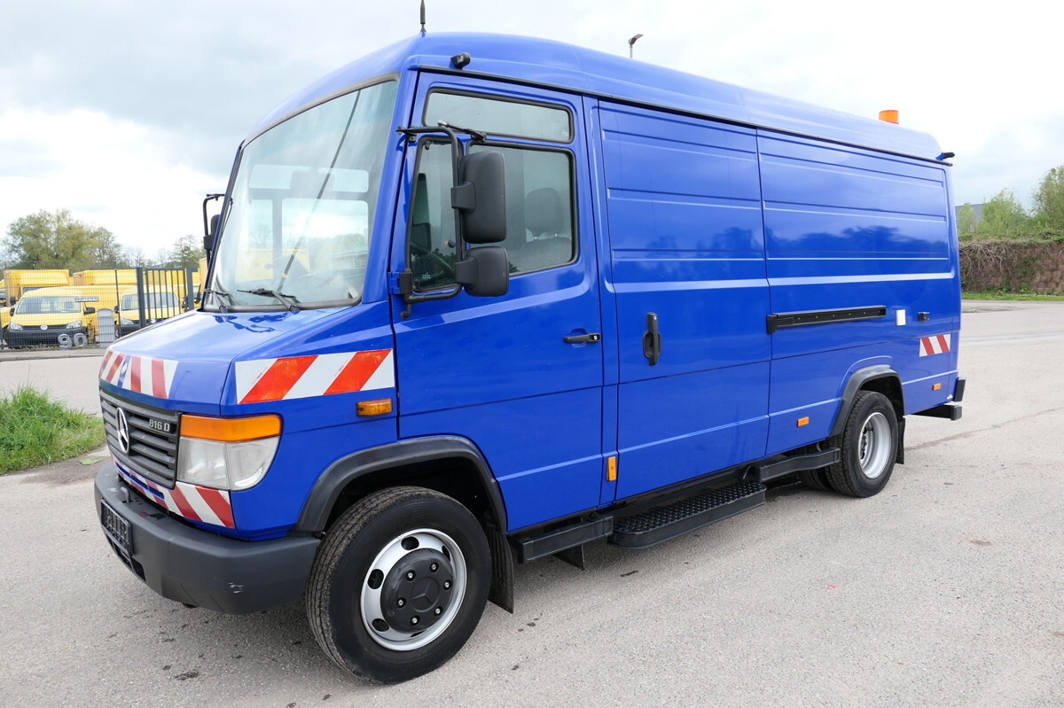 MERCEDES-BENZ Vario 816 D Kanalinspektion Kanal TV Standheizun - Asenizācijas mašīna: foto 1 MERCEDES-BENZ Vario 816 D Kanalinspektion Kanal TV Standheizun - Asenizācijas mašīna: foto 1
