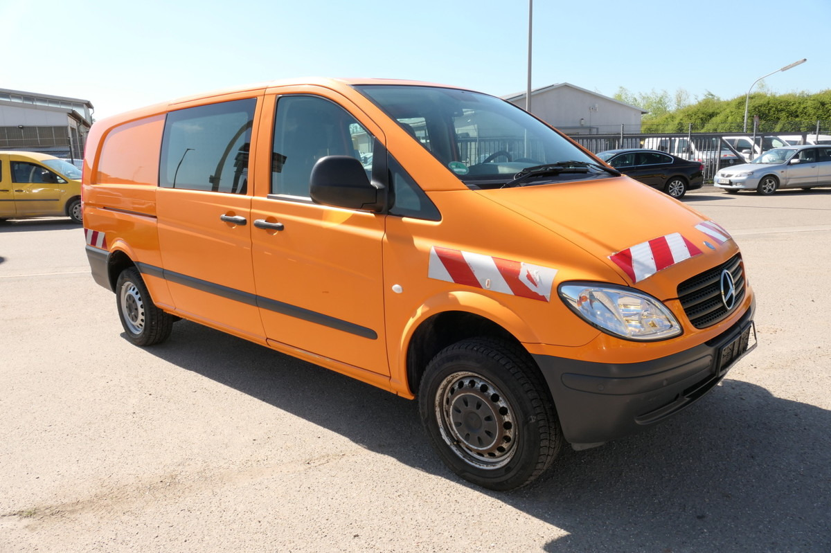 MERCEDES-BENZ Vito Mixto 111 CDI Kasten Extralang 4x4 AHK - Mazs furgons: foto 4 MERCEDES-BENZ Vito Mixto 111 CDI Kasten Extralang 4x4 AHK - Mazs furgons: foto 4