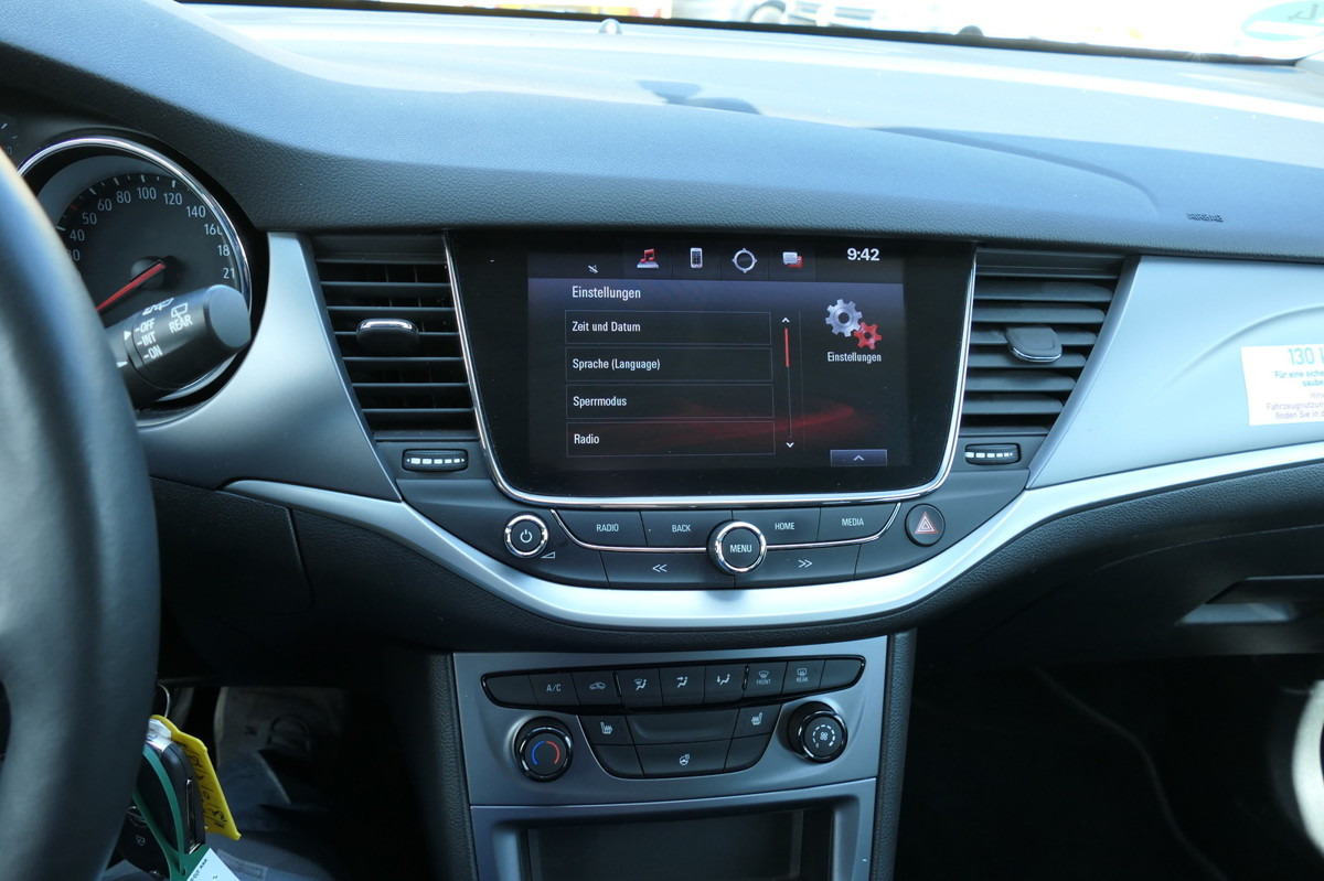 OPEL Astra K 1.4 Turbo CNG Edition Klima COC līzingu OPEL Astra K 1.4 Turbo CNG Edition Klima COC: foto 14