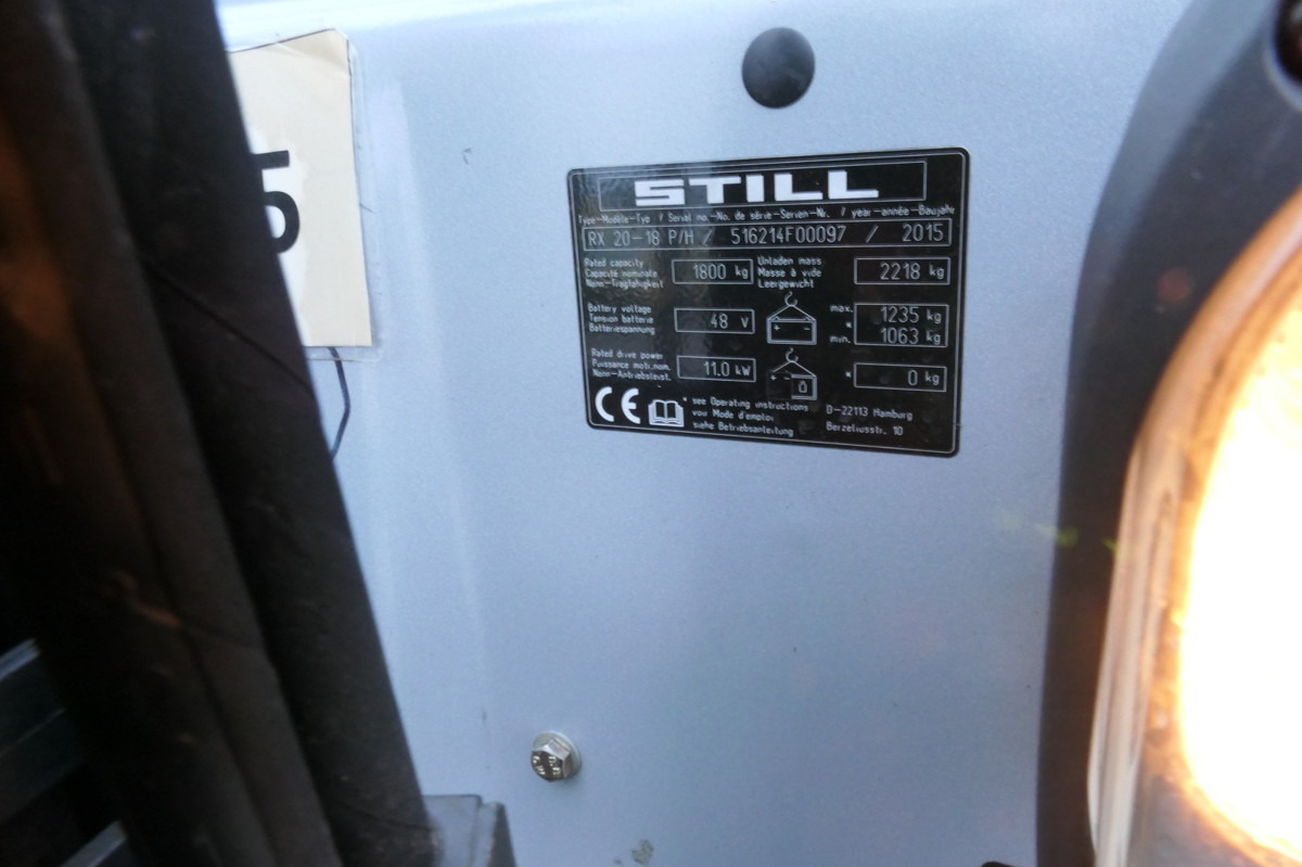 Mobilais autoiekrāvējs STILL RX 20-18P/H 4-RAD Lange Gabeln: foto 10