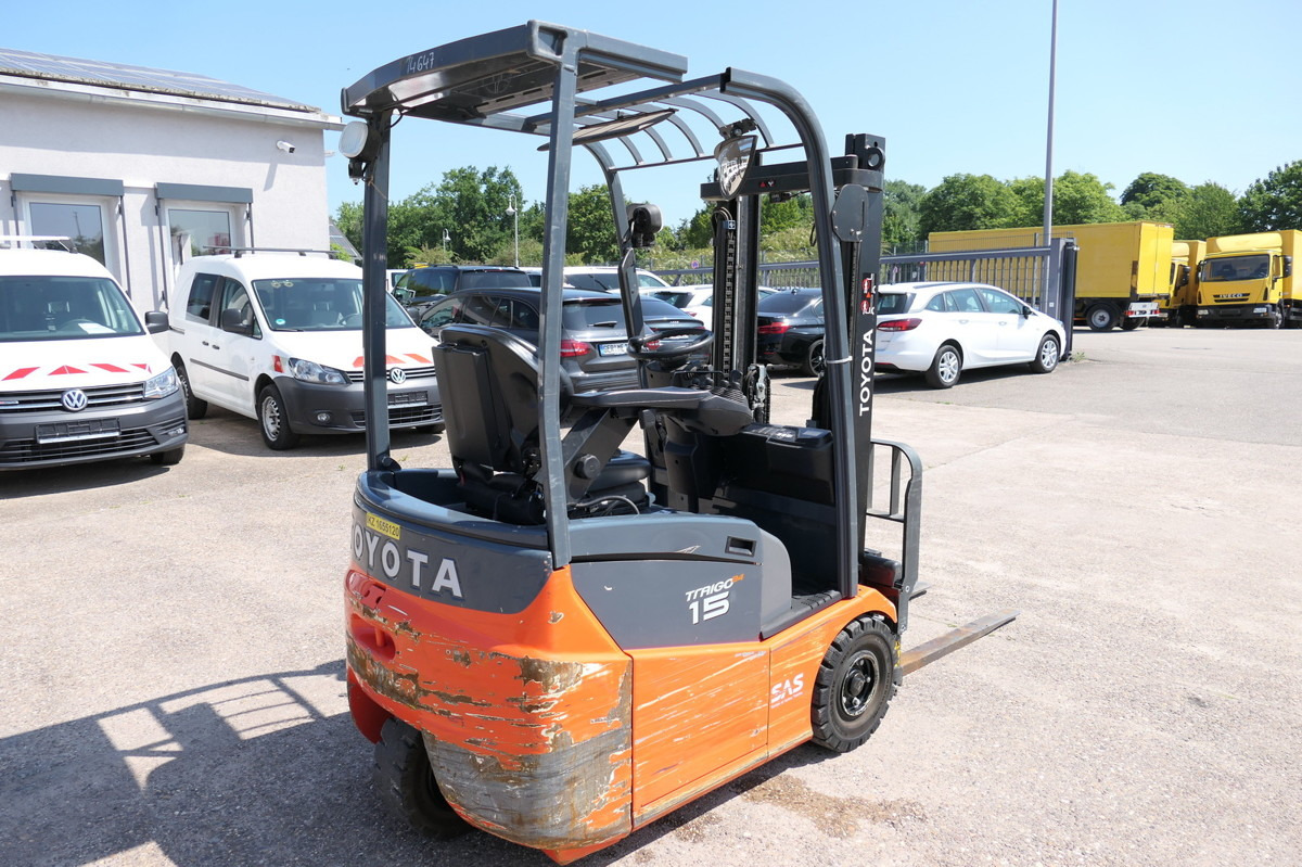 TOYOTA 7FBEST 15 Elektro 3-Rad - Elektroiekrāvējs: foto 4 TOYOTA 7FBEST 15 Elektro 3-Rad - Elektroiekrāvējs: foto 4