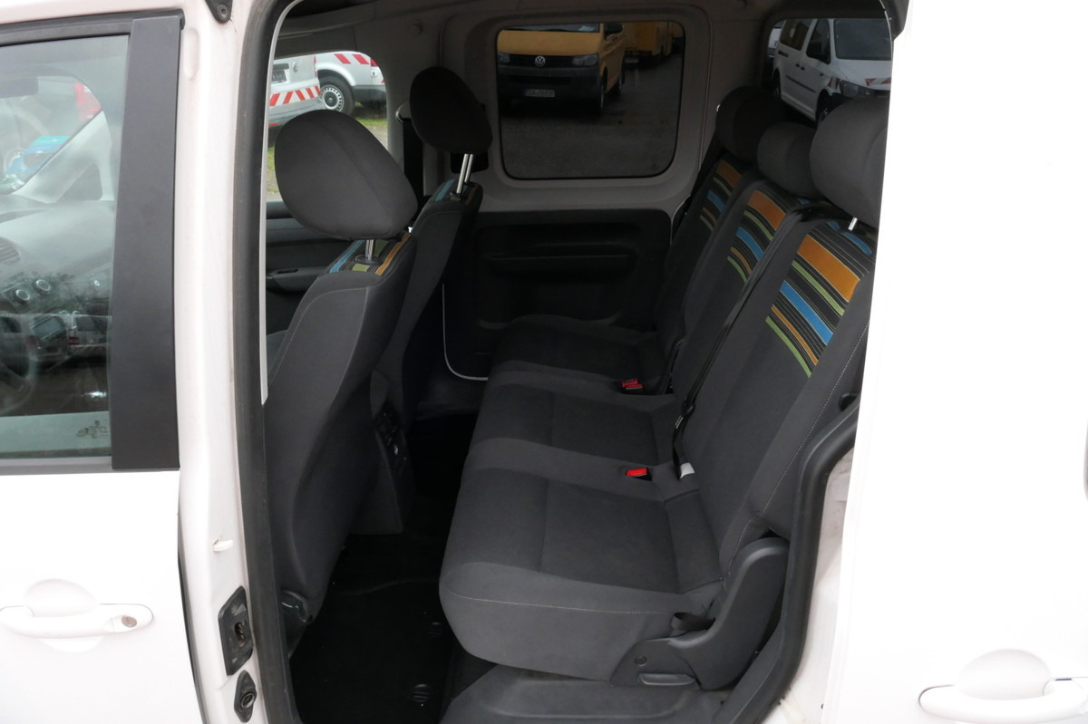 Mazs furgons VW Caddy 1,6 TDI Typ 2K Automatik Klima Sortimo Wer: foto 11