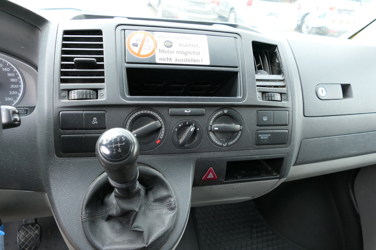 Mazs furgons VW T5 Transporter 2.0 TDI 2-SITZER EURO-5 2xSCHIEBE: foto 9