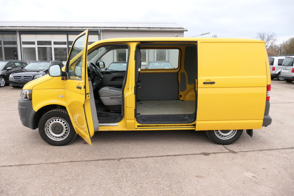 Mazs furgons VW T5 Transporter 2.0 TDI PARKTRONIK EURO-5 2xSCHIE: foto 10