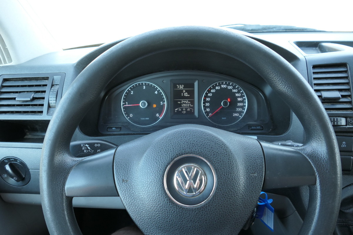 Mazs furgons VW T5 Transporter 2.0 TDI PARKTRONIK EURO-5 2xSCHIE: foto 14