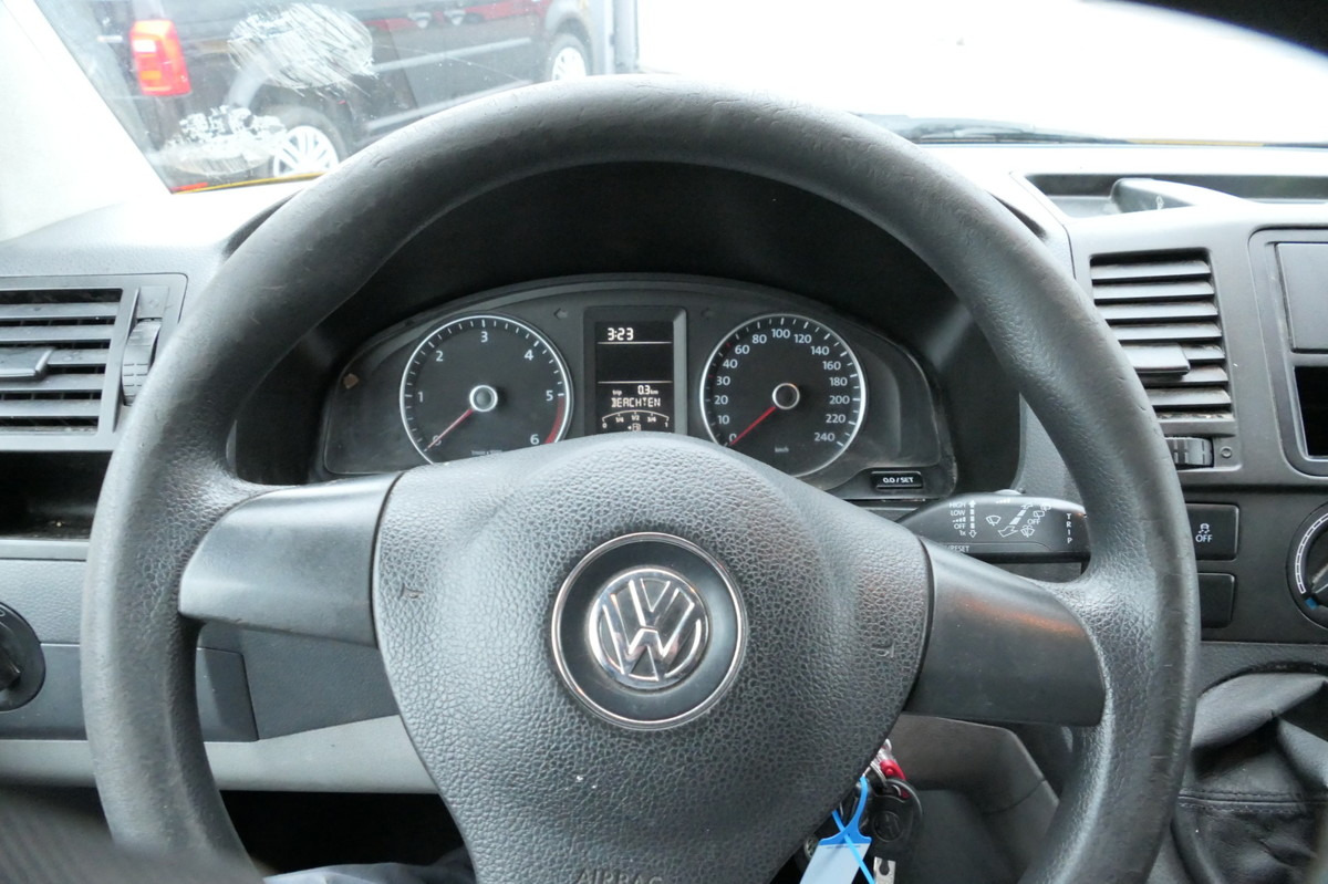 Mazs furgons VW T5 Transporter 2.0 TDI PARKTRONIK EURO-5 2xSCHIE: foto 12