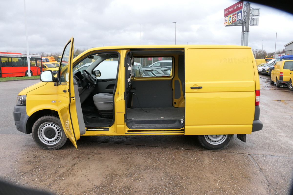 Mazs furgons VW T5 Transporter 2.0 TDI PARKTRONIK EURO-5 2xSCHIE: foto 8