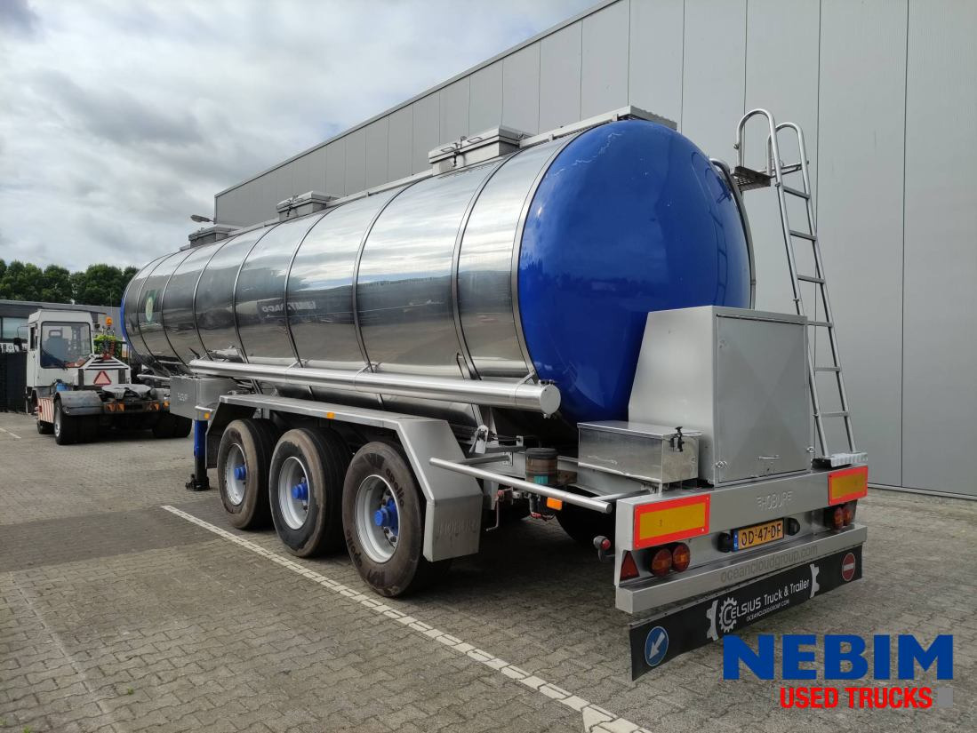 Puspiekabe cisterna Burg Bpdo 12-27 Z - 26930Ltr: foto 12