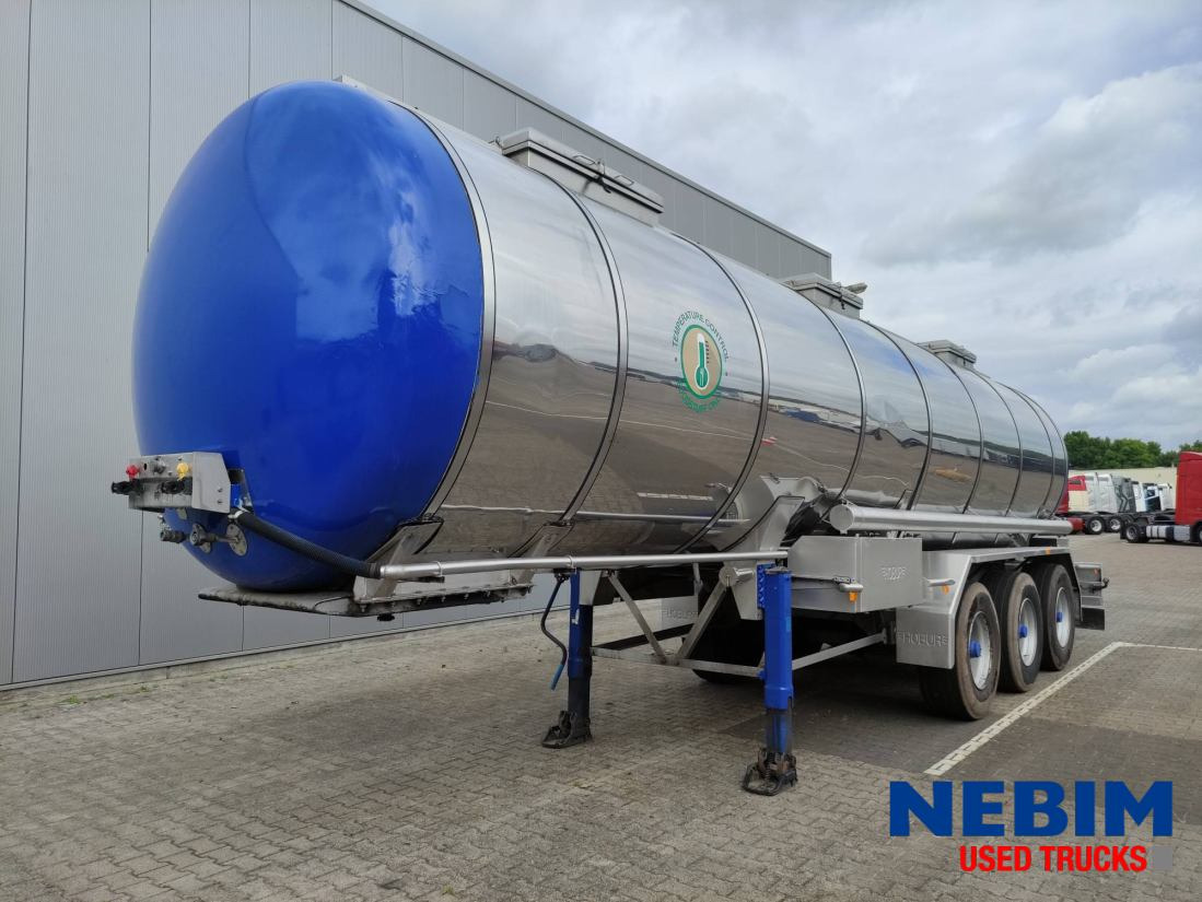 Burg Bpdo 12-27 Z - 26930Ltr - Puspiekabe cisterna: foto 1 Burg Bpdo 12-27 Z - 26930Ltr - Puspiekabe cisterna: foto 1