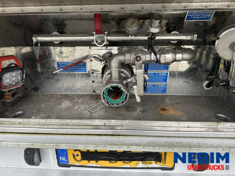 Feldbinder TSA 38.3 - 38.000Ltr - CIP LINES - Puspiekabe cisterna: foto 3 Feldbinder TSA 38.3 - 38.000Ltr - CIP LINES - Puspiekabe cisterna: foto 3