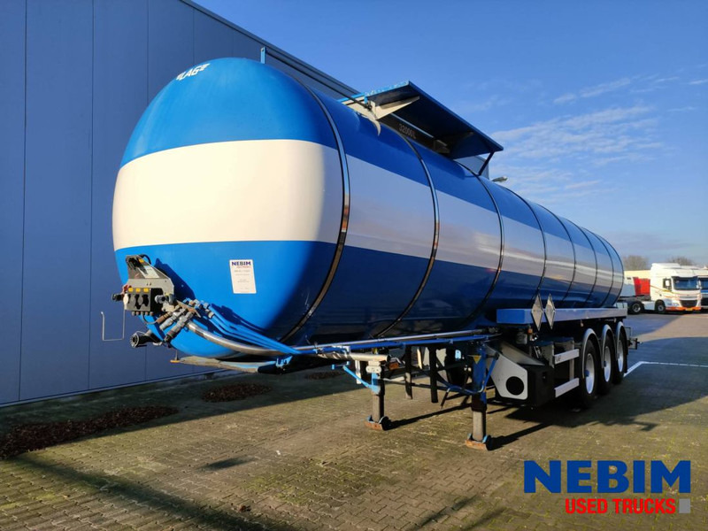 LAG O-3-39 T Tank trailer - 32.000ltr - Puspiekabe cisterna: foto 1 LAG O-3-39 T Tank trailer - 32.000ltr - Puspiekabe cisterna: foto 1