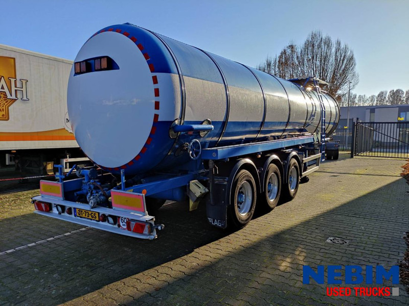 LAG O-3-39 T Tank trailer - 32.000ltr - Puspiekabe cisterna: foto 2 LAG O-3-39 T Tank trailer - 32.000ltr - Puspiekabe cisterna: foto 2
