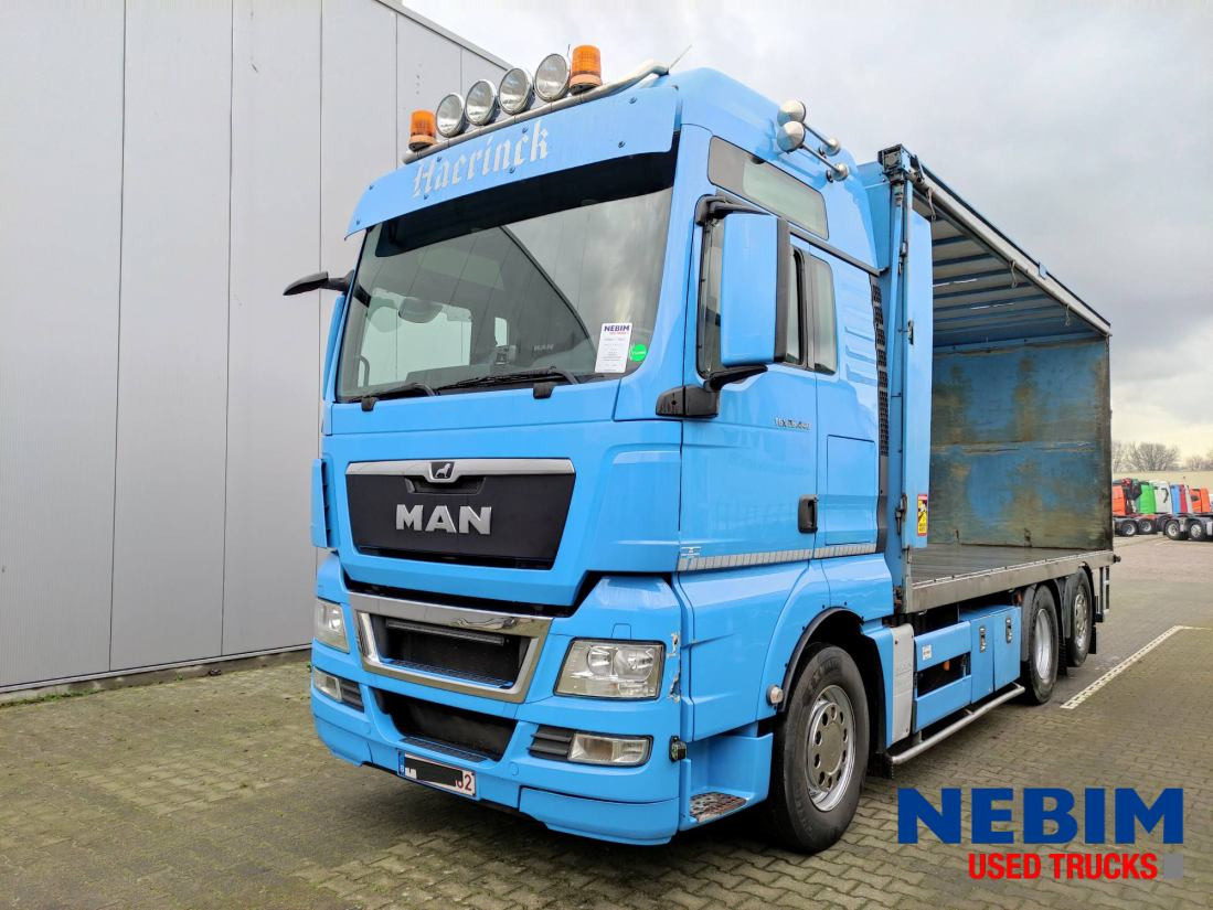 MAN TGX 26.440 XXL 6x2 - Poultry Transport - Chicken Transport - Kravas automašīna ar tentu: foto 1 MAN TGX 26.440 XXL 6x2 - Poultry Transport - Chicken Transport - Kravas automašīna ar tentu: foto 1