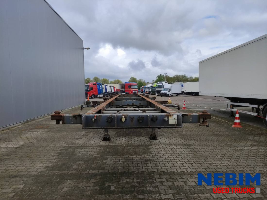 Renders Containerchassis ROC 12.27 CC - 1x40" 1x30" 2x20" - Puspiekabe noņemamā virsbūve/ Konteineru vedējs: foto 4 Renders Containerchassis ROC 12.27 CC - 1x40" 1x30" 2x20" - Puspiekabe noņemamā virsbūve/ Konteineru vedējs: foto 4